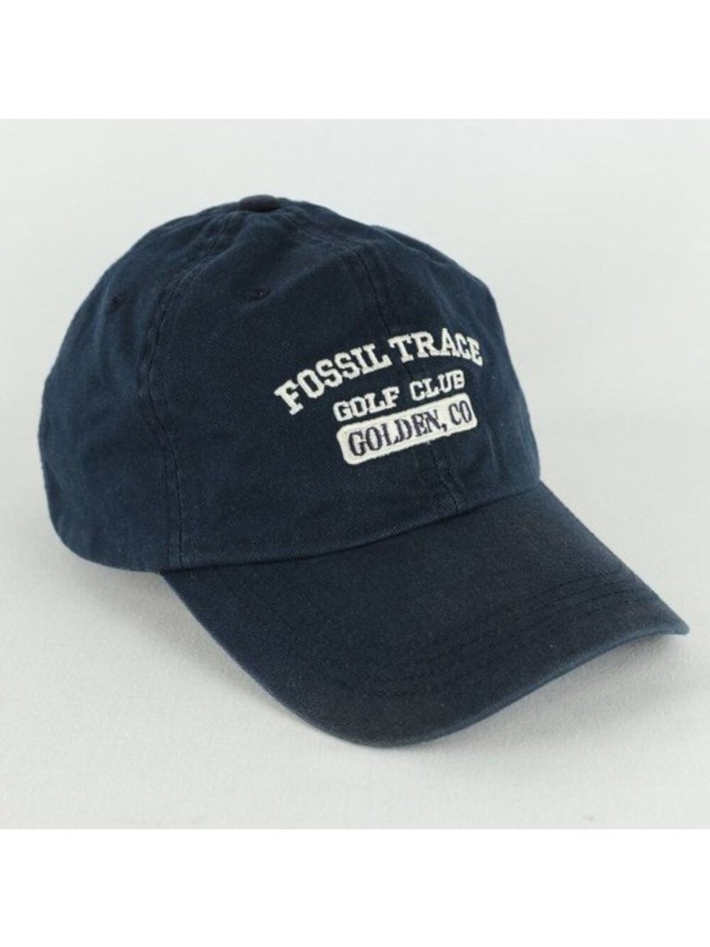 American Dry Goods Fossil Trace Golf Unisex Adult Blue Adjustable Baseball Hat